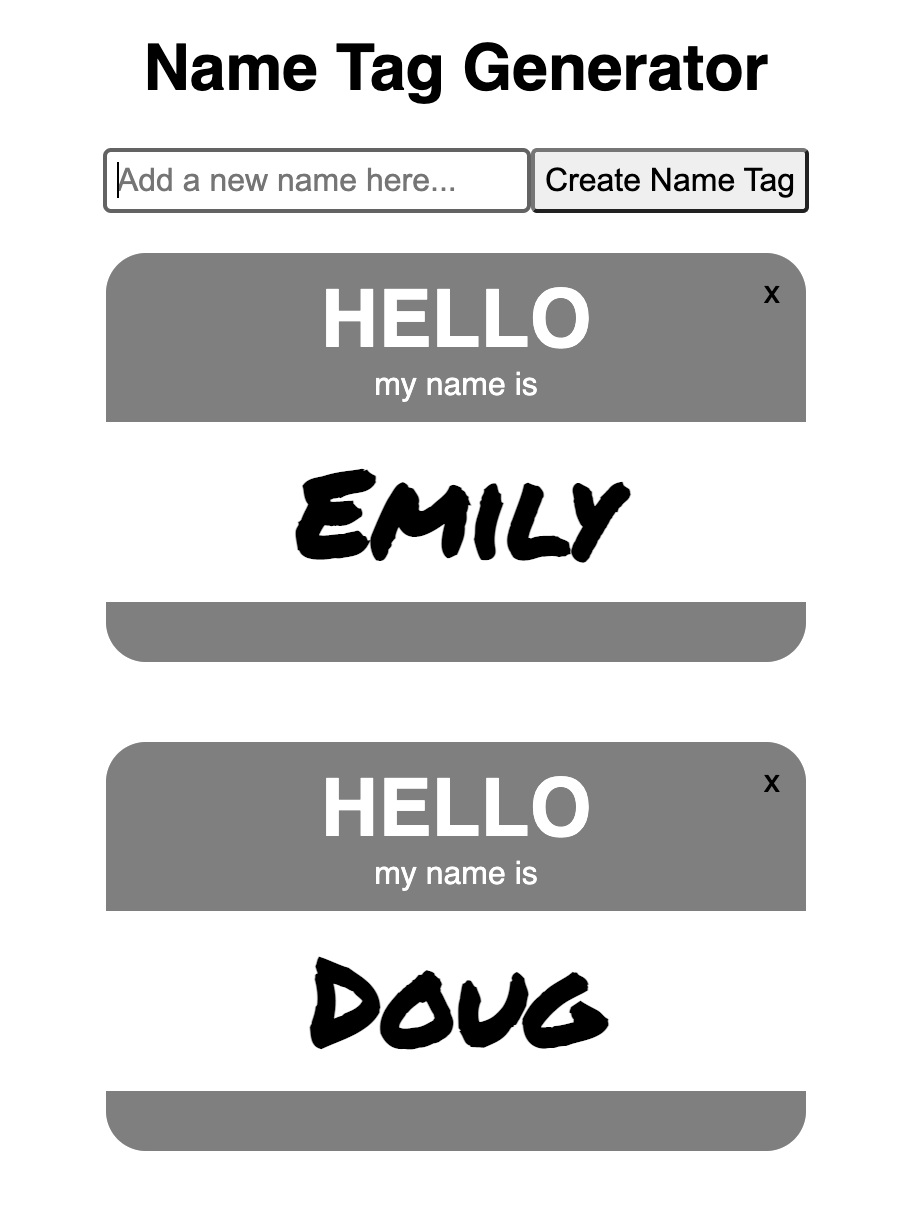 name tag generator